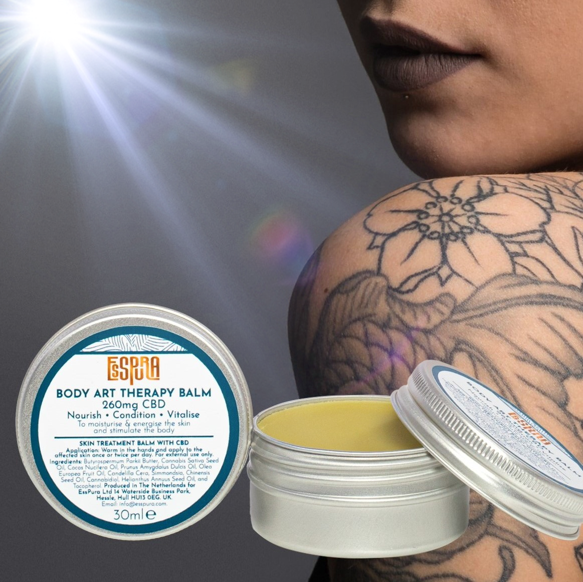 Body Art Tattoo Therapy Balm
